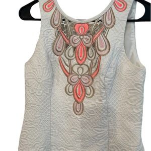 Lily Pulitzer Logan embroidered shift dress sz 2